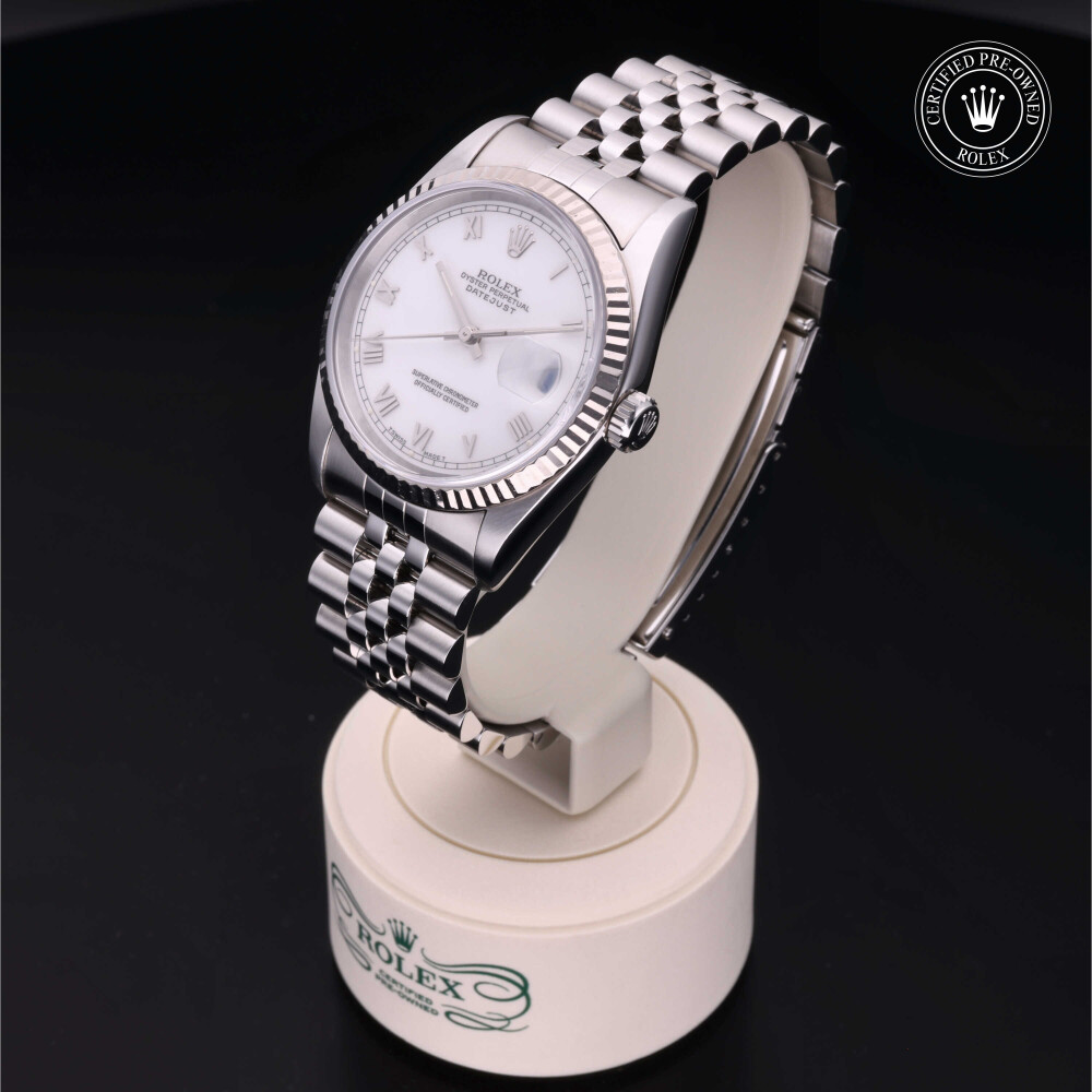 rolex-certified-pre-owned-Datejust-36 mm-White Rolesor-1997-M16234-0051