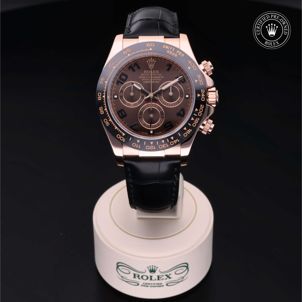 rolex-certified-pre-owned-Cosmograph Daytona-40 mm-18ct Everose Gold-2016-M116515LN-0008