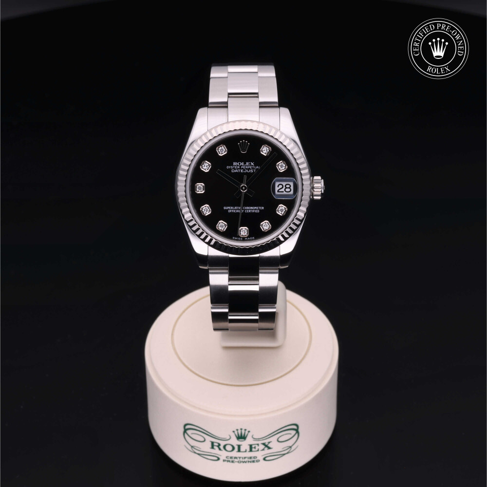 rolex-certified-pre-owned-Datejust-31 mm-White Rolesor-2009-M178274-0058