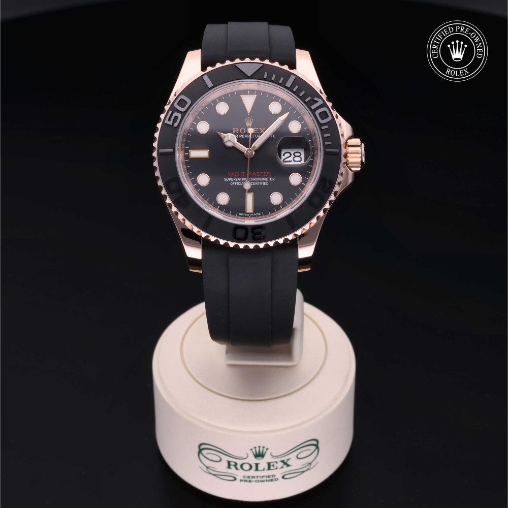 rolex-certified-pre-owned-Yacht-Master-40 mm-18ct Everose Gold-2016-M116655-0001