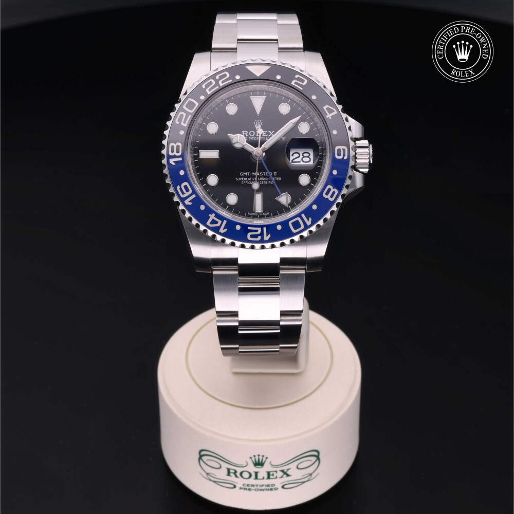 rolex-certified-pre-owned-GMT-Master II-40 mm-Oystersteel-2016-M116710BLNR-0002