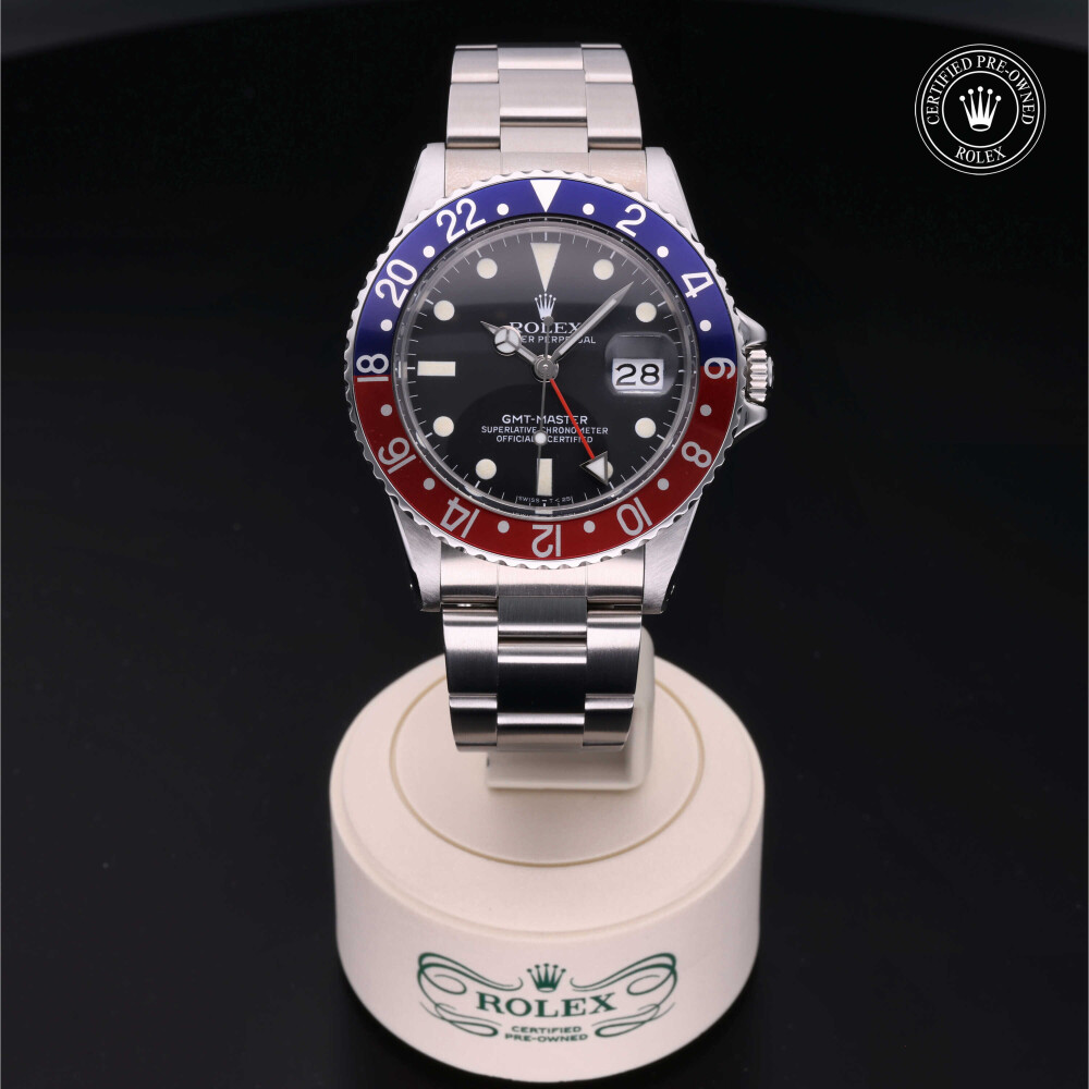 rolex-certified-pre-owned-GMT-Master-40 mm-Stainless Steel-Undated-16750