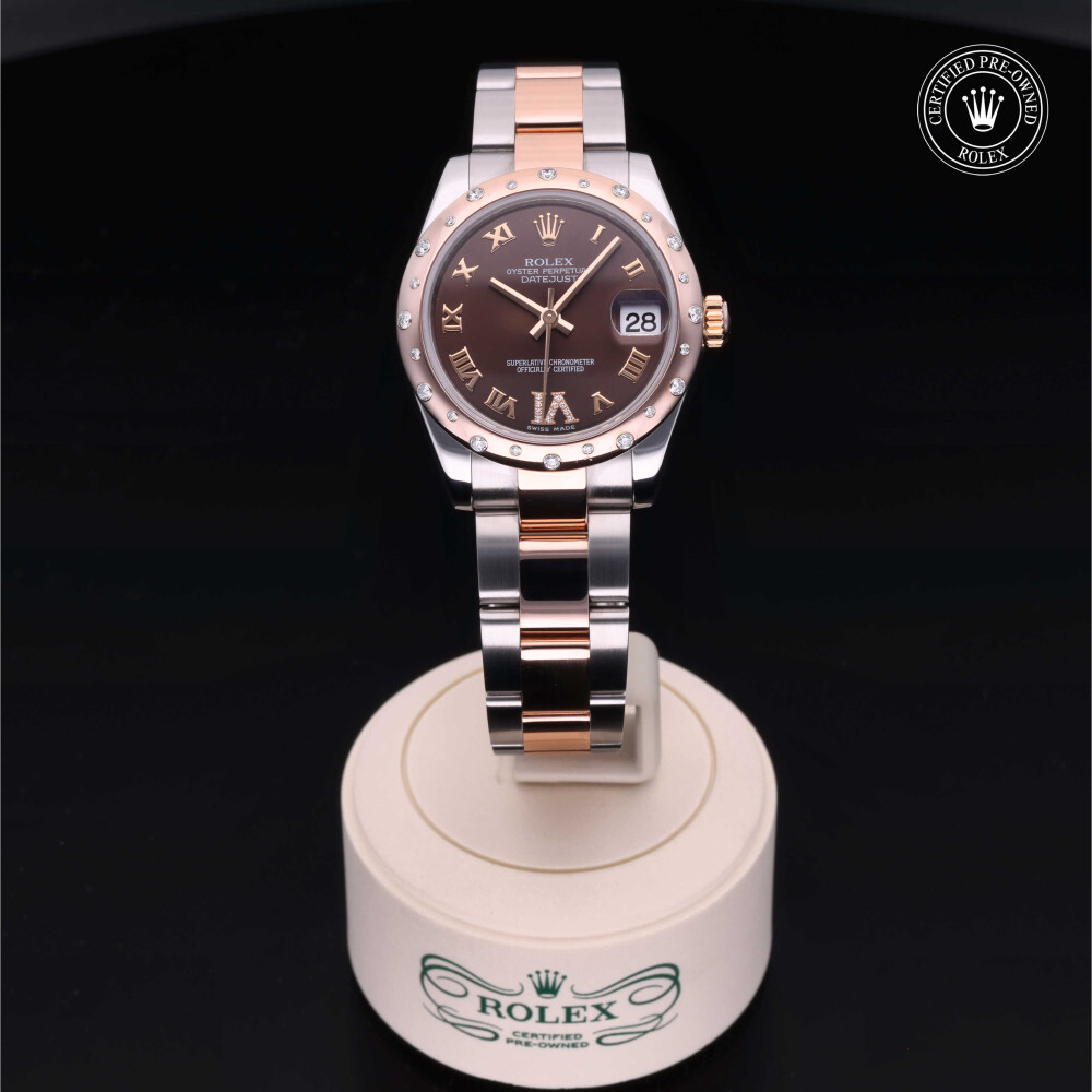 rolex-certified-pre-owned-Datejust-31 mm-Everose Rolesor-2011-M178341-0012