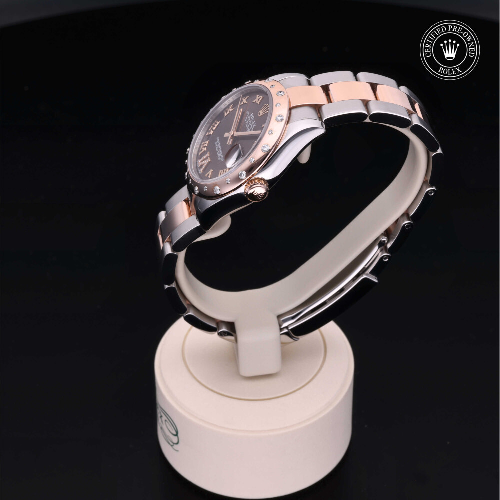 rolex-certified-pre-owned-Datejust-31 mm-Everose Rolesor-2011-M178341-0012