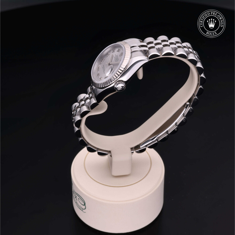 rolex-certified-pre-owned-Lady-Datejust-26 mm-White Rolesor-Undated-179174