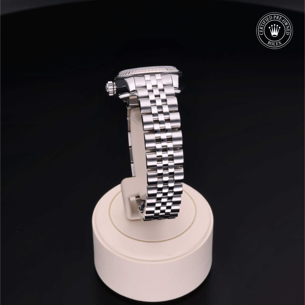rolex-certified-pre-owned-Lady-Datejust-26 mm-White Rolesor-Undated-179174
