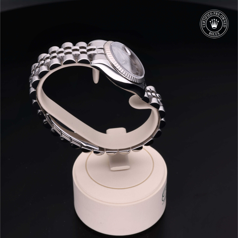 rolex-certified-pre-owned-Lady-Datejust-26 mm-White Rolesor-Undated-179174