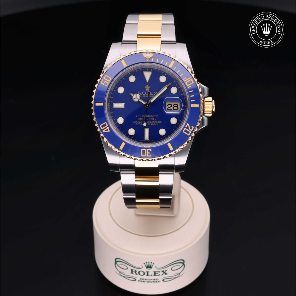 Rolex Certified Pre Owned Submariner Date 40 mm M116613LB 0001