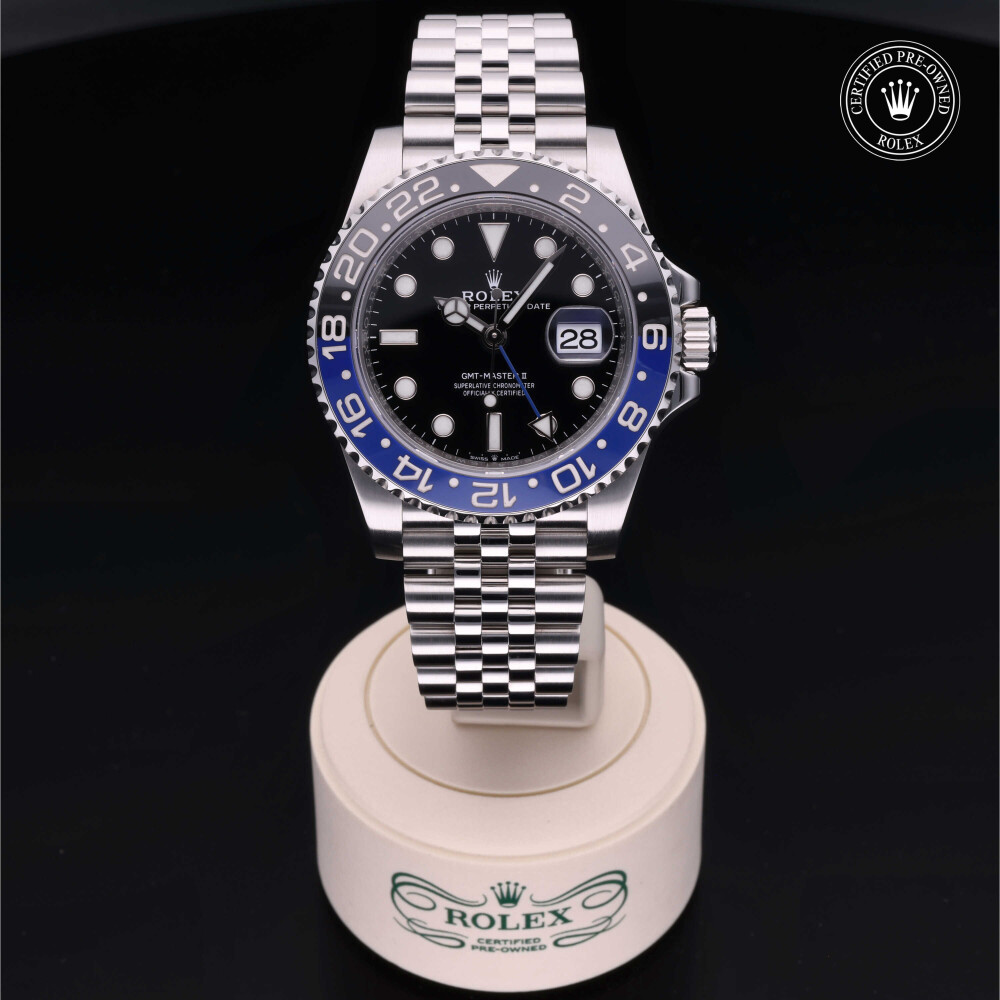 rolex-certified-pre-owned-GMT-Master II-40 mm-Oystersteel-2020-126710BLNR