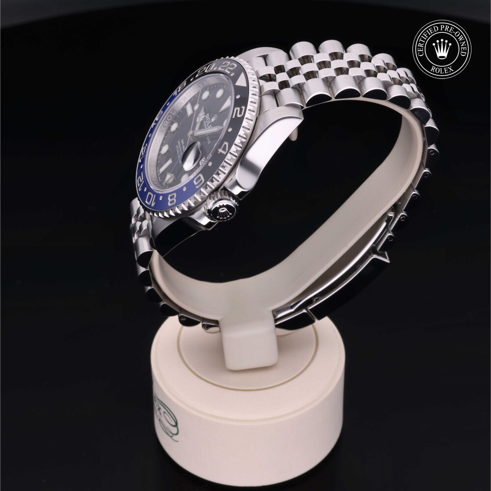 rolex-certified-pre-owned-GMT-Master II-40 mm-Oystersteel-2020-126710BLNR