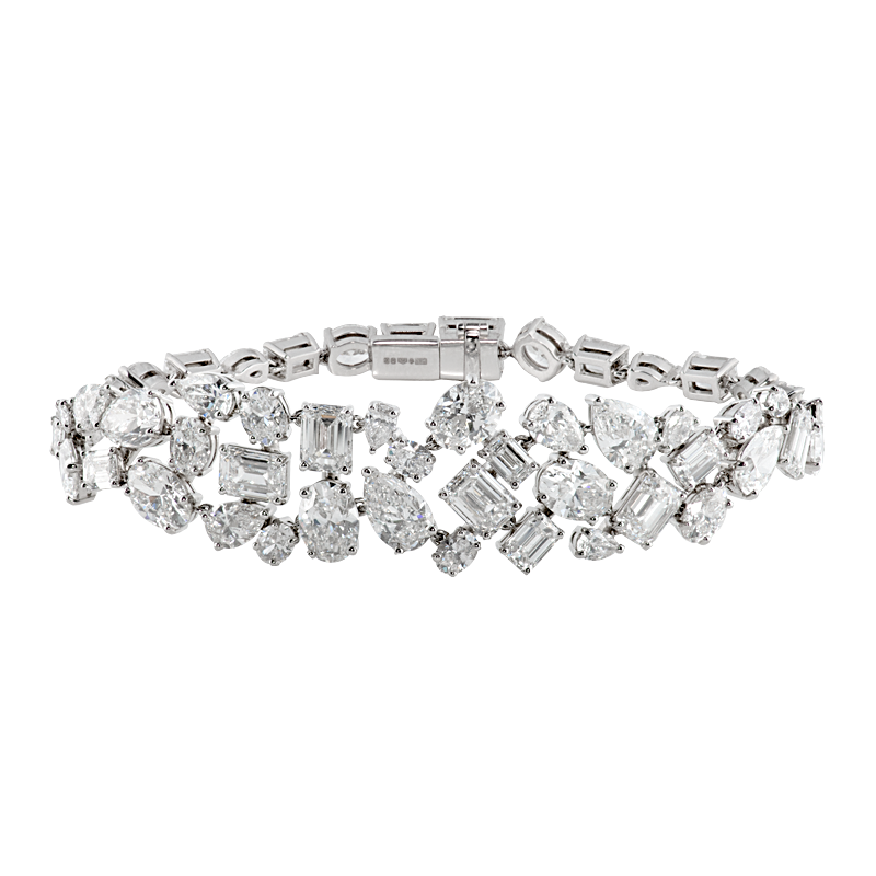 Mosaic Diamond Bracelet