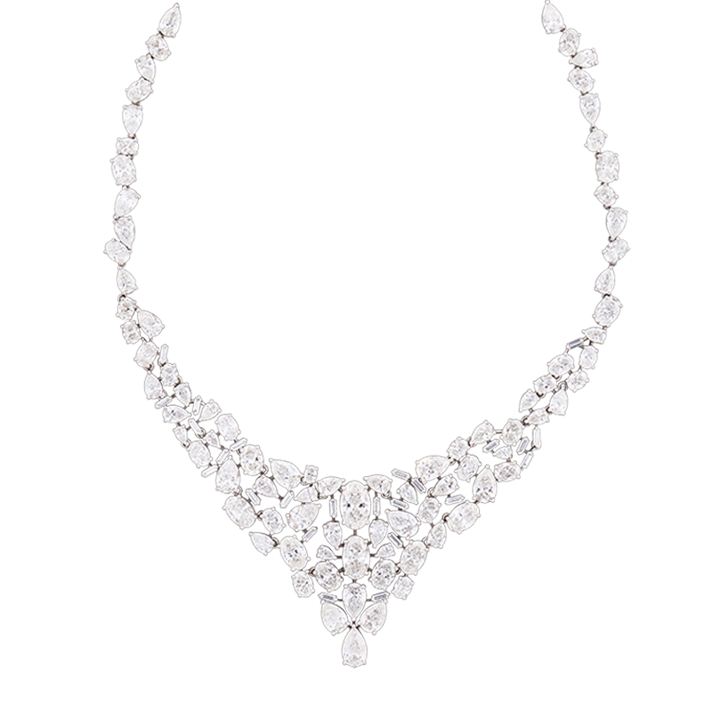 Mosaic Diamond Necklace