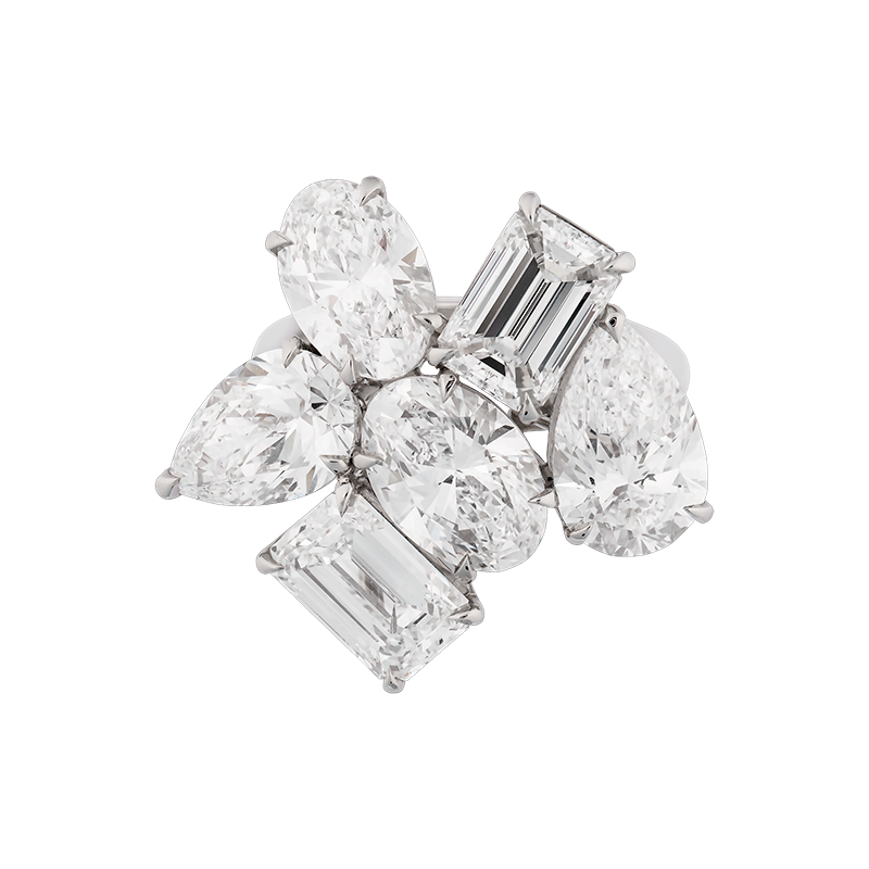 Mosaic Diamond Ring, 11.3cts