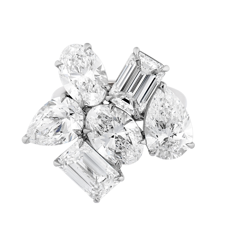 Mosaic Diamond Cluster, 11.37cts