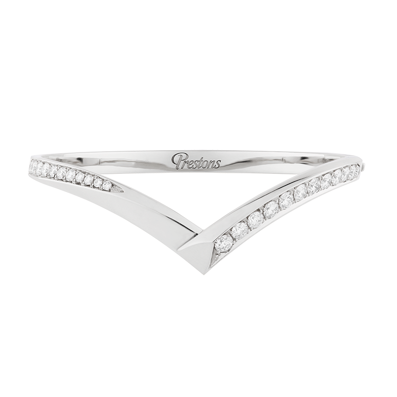 Fortuna Diamond Set Bangle