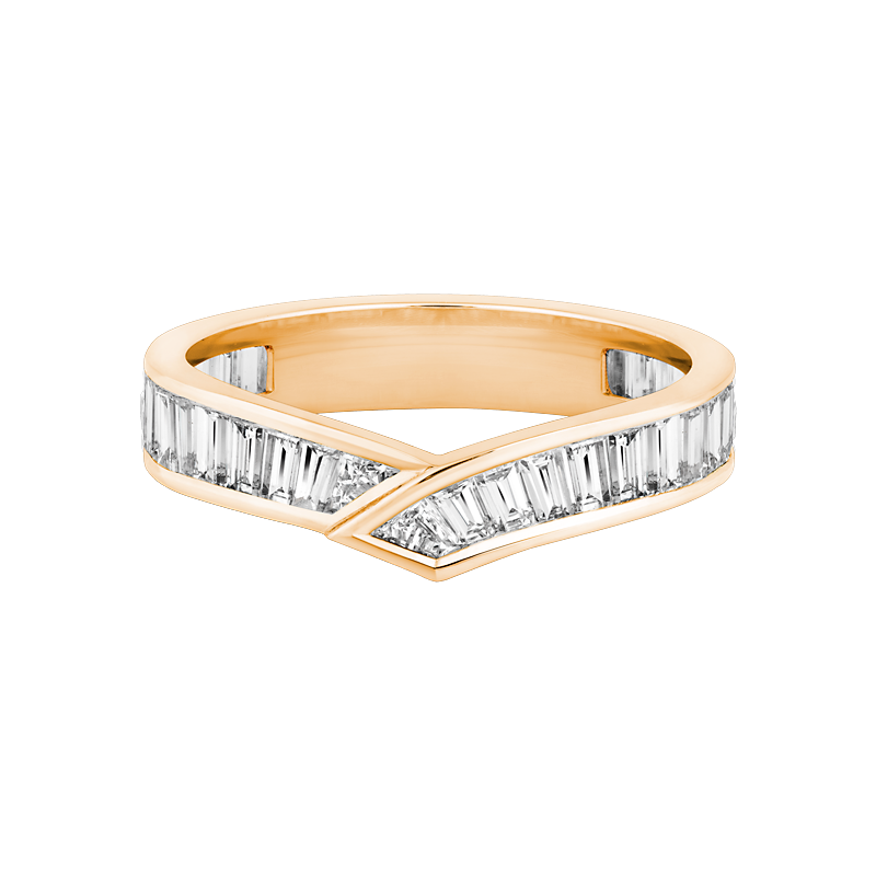 Fortuna Signature Baguette Ring