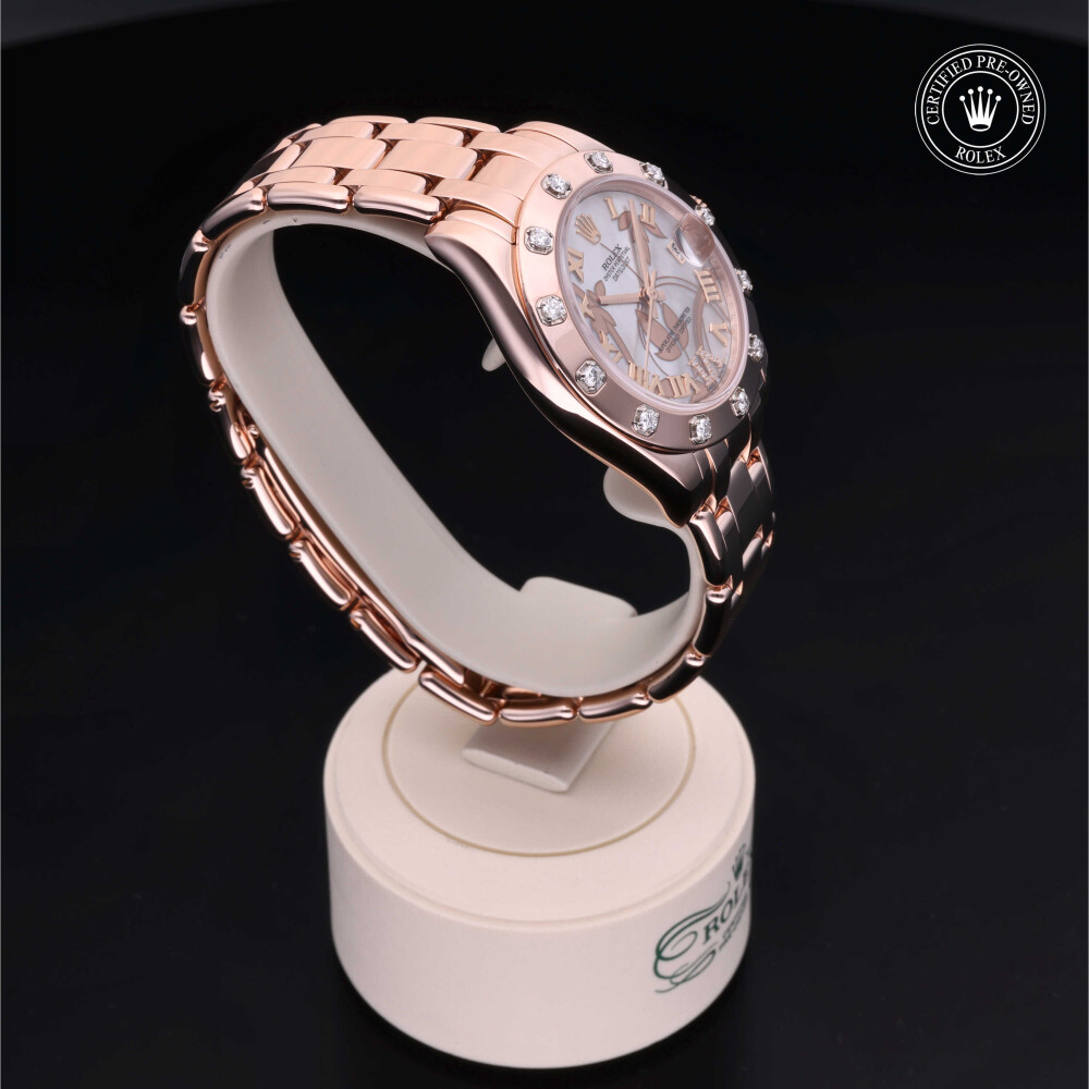 Pre owned ladies rolex pearlmaster shop