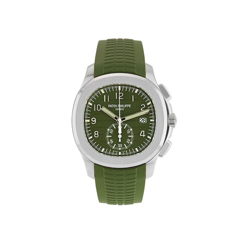 Patek Philippe, Aquanaut Chronograph, 18ct White Gold