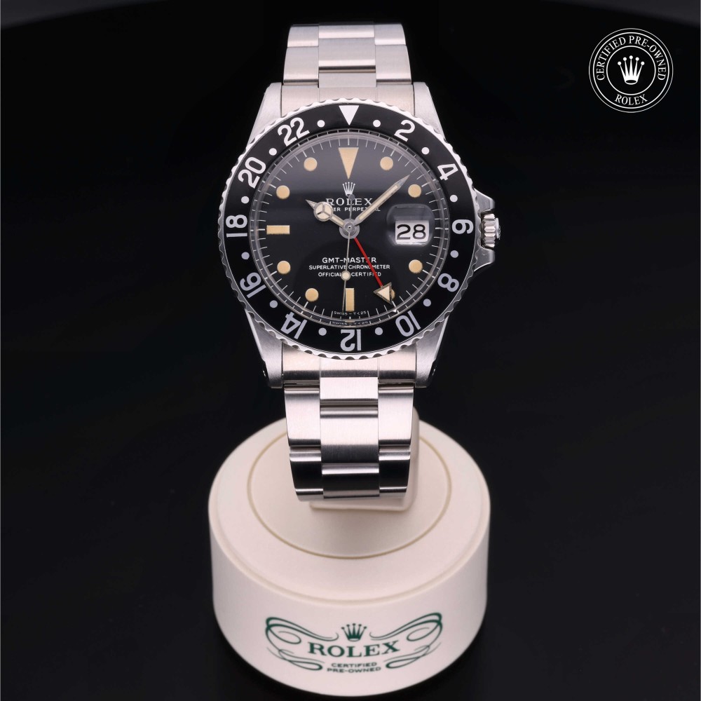 rolex-certified-pre-owned-GMT-Master-40 mm-Stainless Steel-Undated-1675/0