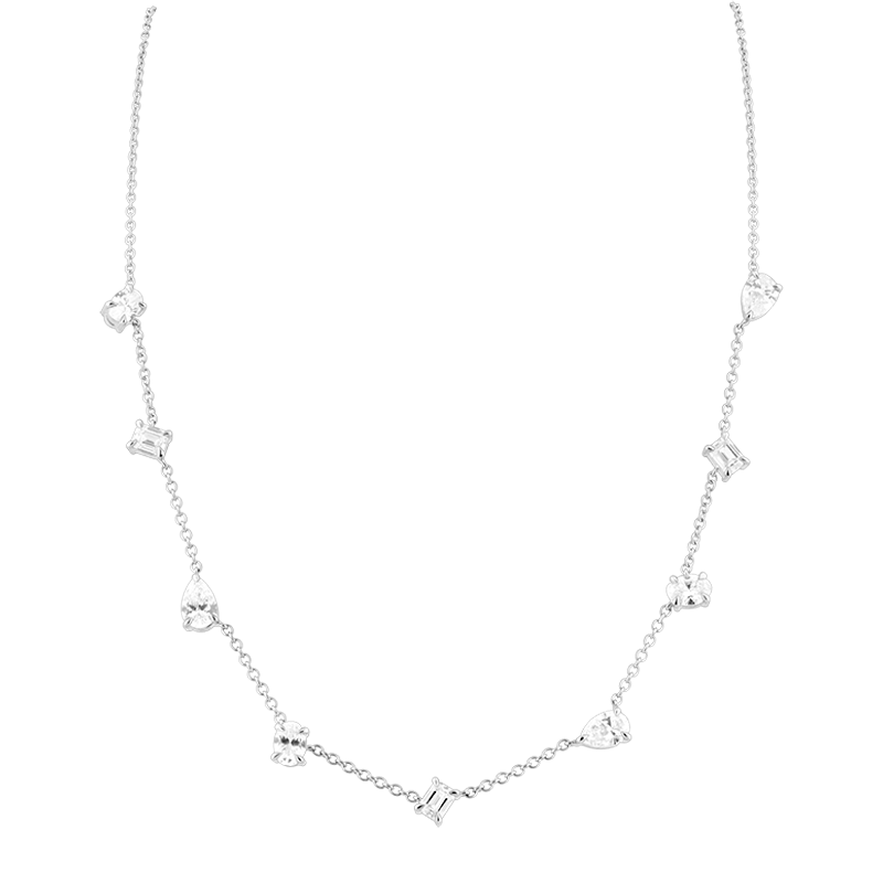 Mosaic Diamond Necklace, 2cts