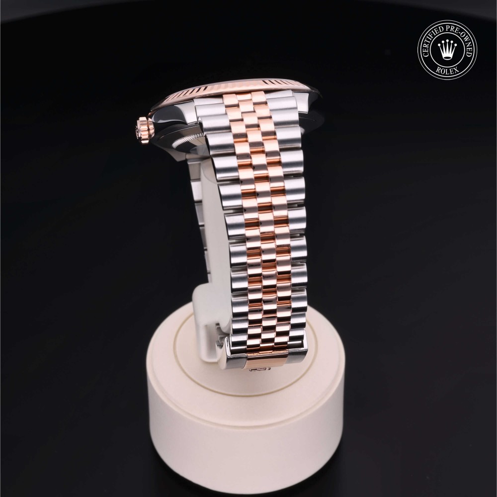 rolex-certified-pre-owned-Datejust-41 mm-Everose Rolesor-2018-M126331-0002