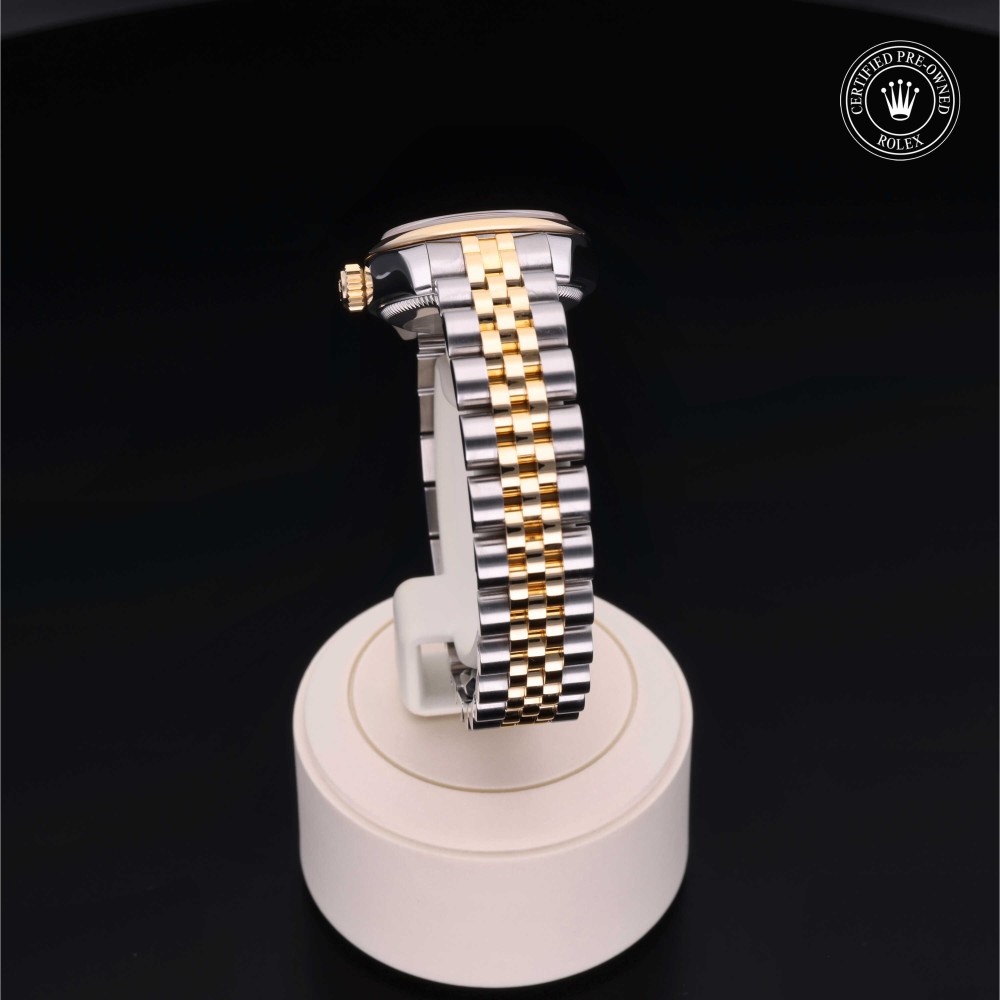 rolex-certified-pre-owned-Lady-Datejust-26 mm-Yellow Rolesor-2008-179163