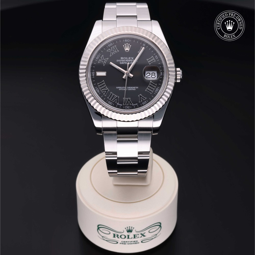 rolex-certified-pre-owned-Datejust II-41 mm-White Rolesor-Undated-M116334-0002