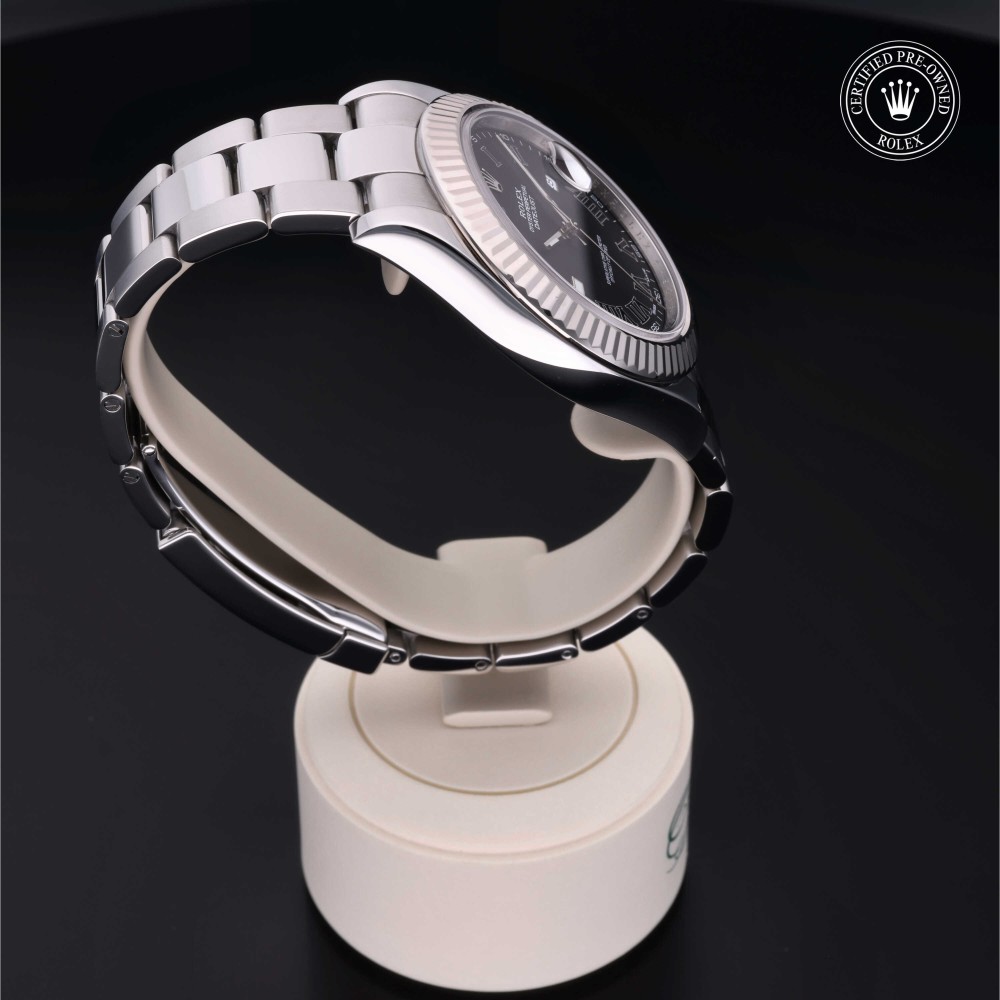 rolex-certified-pre-owned-Datejust II-41 mm-White Rolesor-Undated-M116334-0002