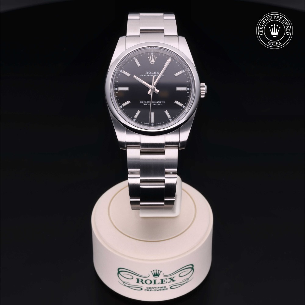 rolex-certified-pre-owned-Oyster Perpetual-34 mm-Oystersteel-2018-M114200-0023