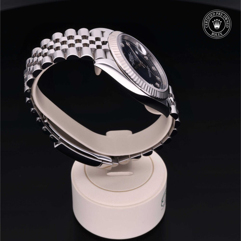rolex-certified-pre-owned-Datejust-41 mm-White Rolesor-2020-M126334-0016