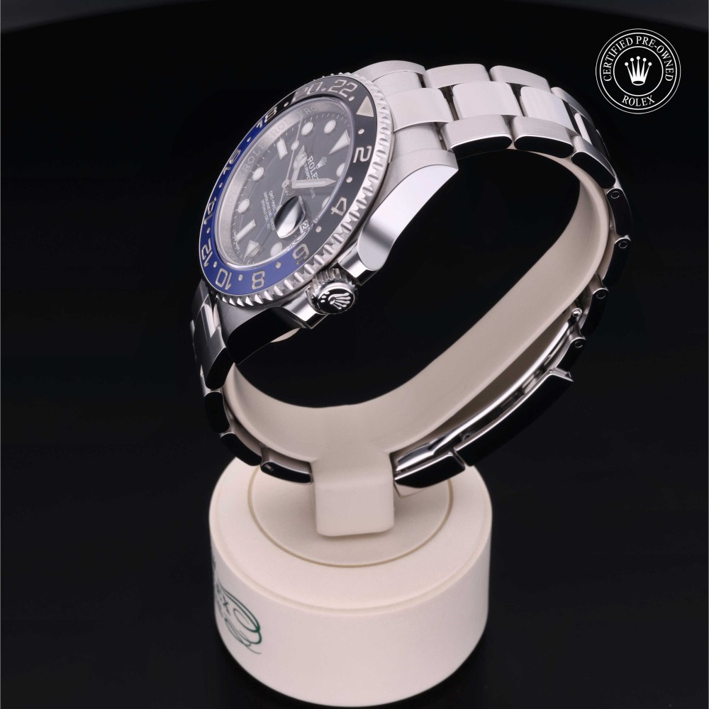 rolex-certified-pre-owned-GMT-Master II-40 mm-Oystersteel-2019-116710BLNR