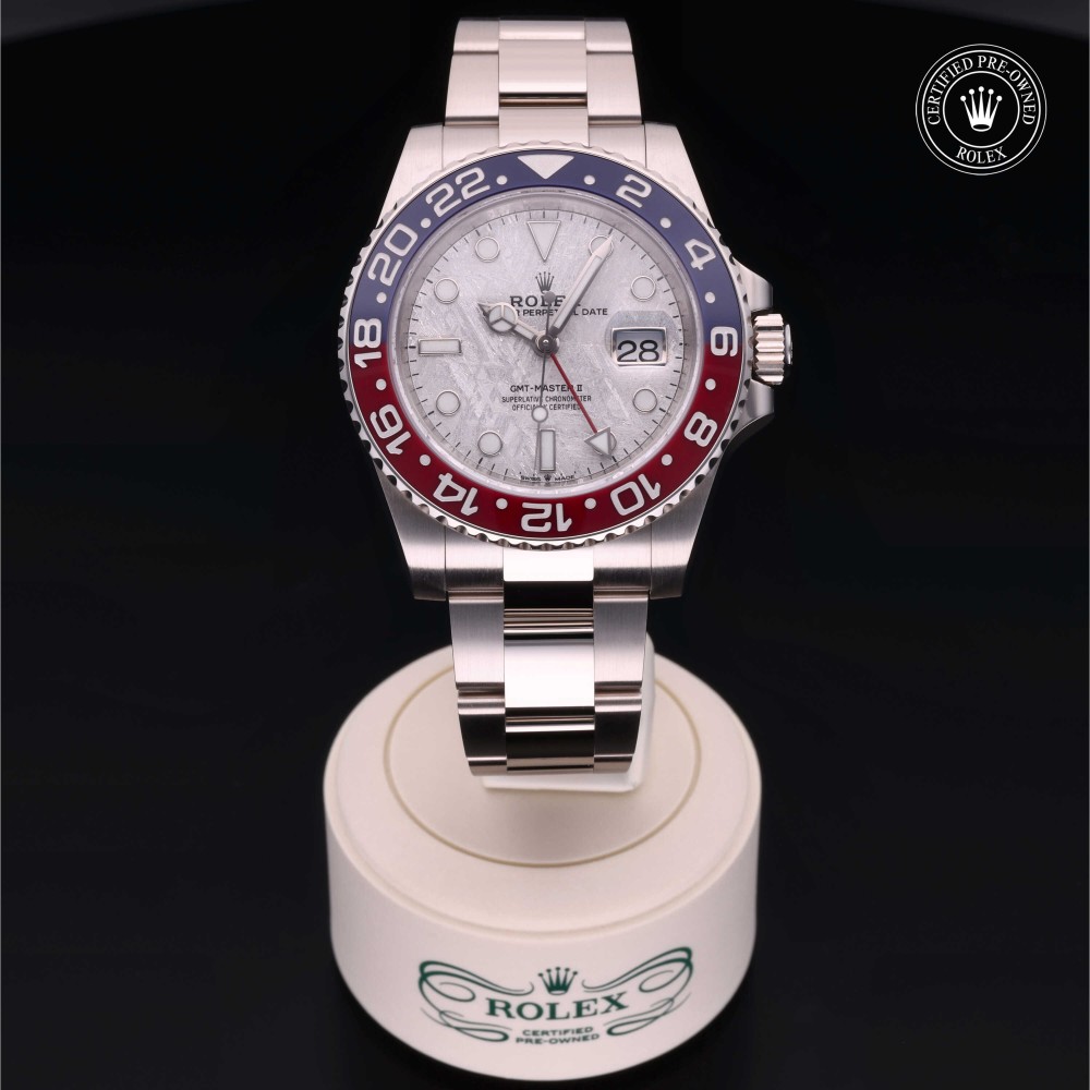 rolex-certified-pre-owned-GMT-Master II-40 mm-18ct White Gold-2020-M126719BLRO-0002