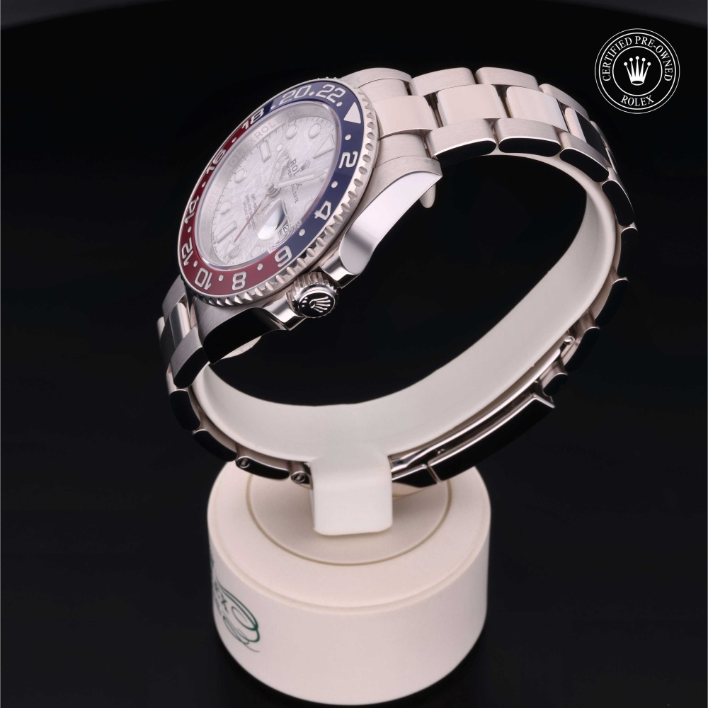 rolex-certified-pre-owned-GMT-Master II-40 mm-18ct White Gold-2020-M126719BLRO-0002