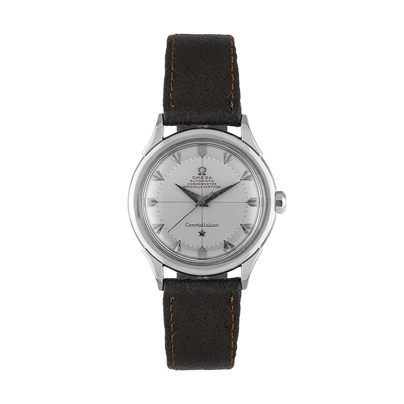 Omega, Constellation "Pie Pan," Stainless Steel