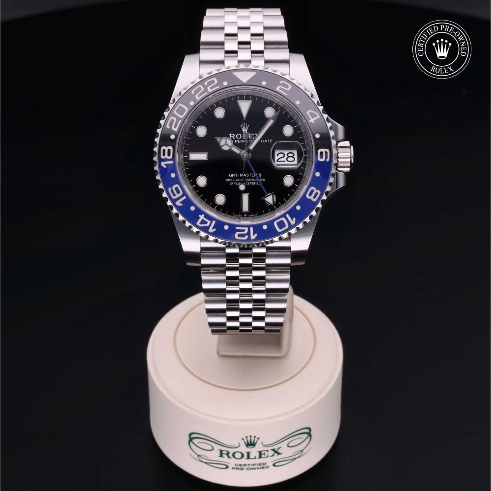 rolex-certified-pre-owned-GMT-Master II-40 mm-Oystersteel-2019-126710BLNR