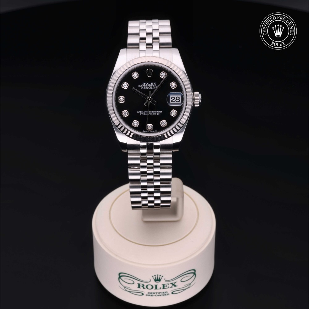 rolex-certified-pre-owned-Datejust-31 mm-White Rolesor-2019-178274