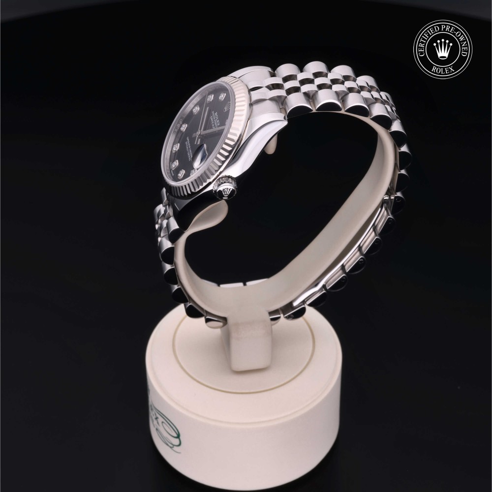 rolex-certified-pre-owned-Datejust-31 mm-White Rolesor-2019-178274