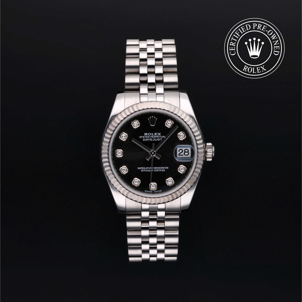 rolex-certified-pre-owned-Datejust-31 mm-White Rolesor-2019-178274