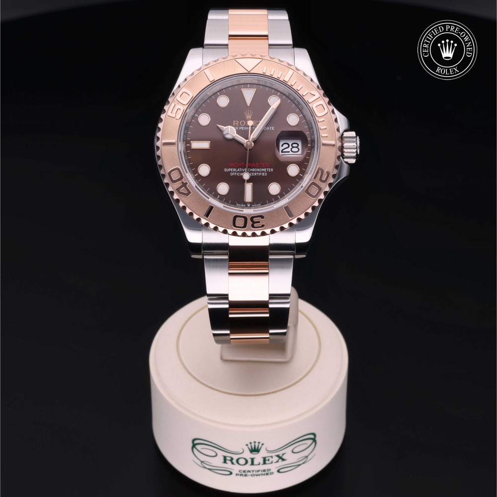 rolex-certified-pre-owned-Yacht-Master-40 mm-Everose Rolesor-2020-126621