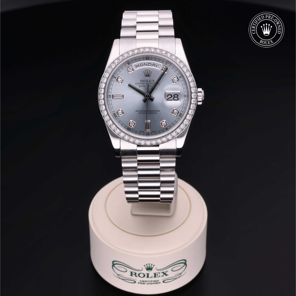 rolex-certified-pre-owned-Day-Date-36 mm-Platinum-2006-M118346-0028