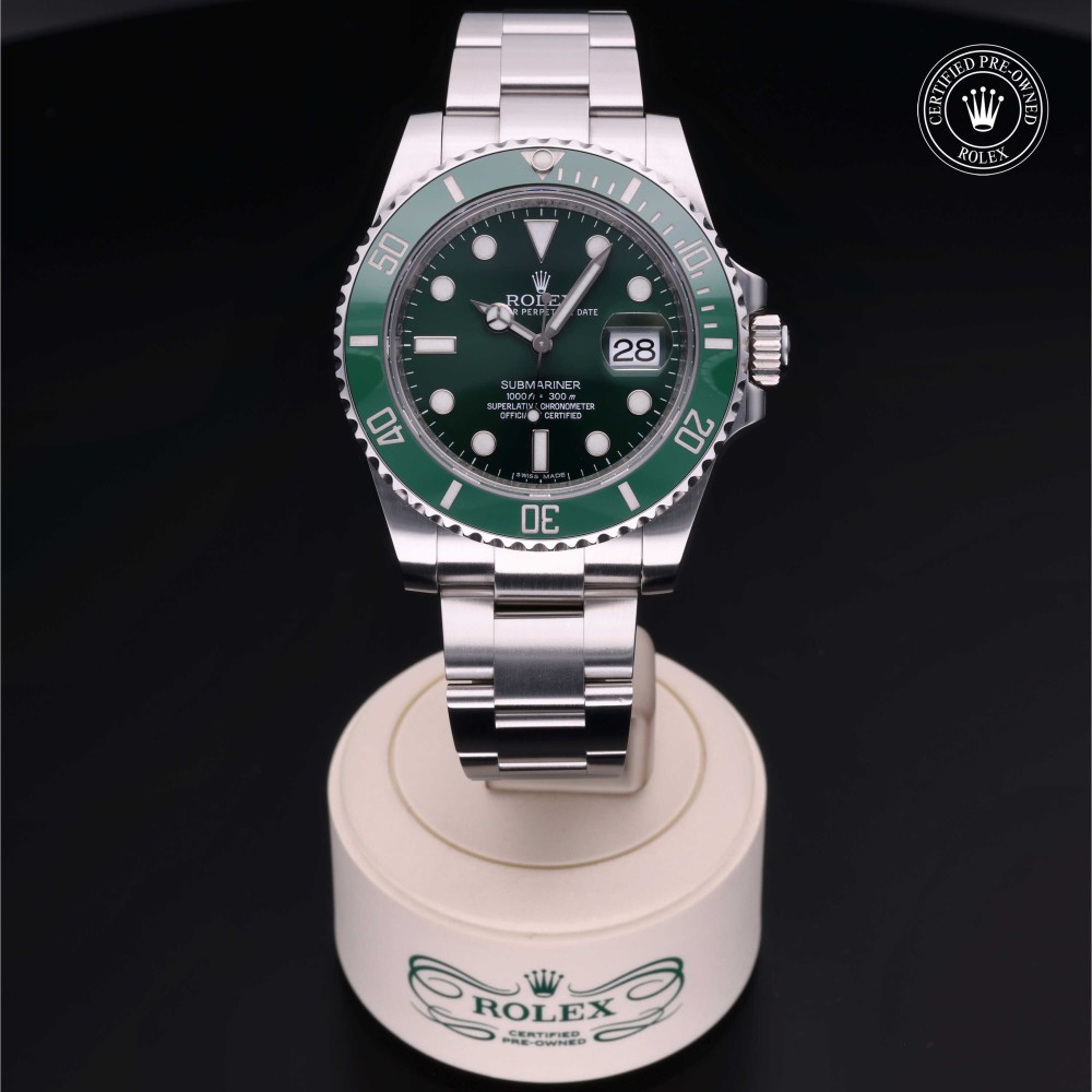 rolex-certified-pre-owned-Submariner Date-40 mm-Oystersteel-2011-116610LV