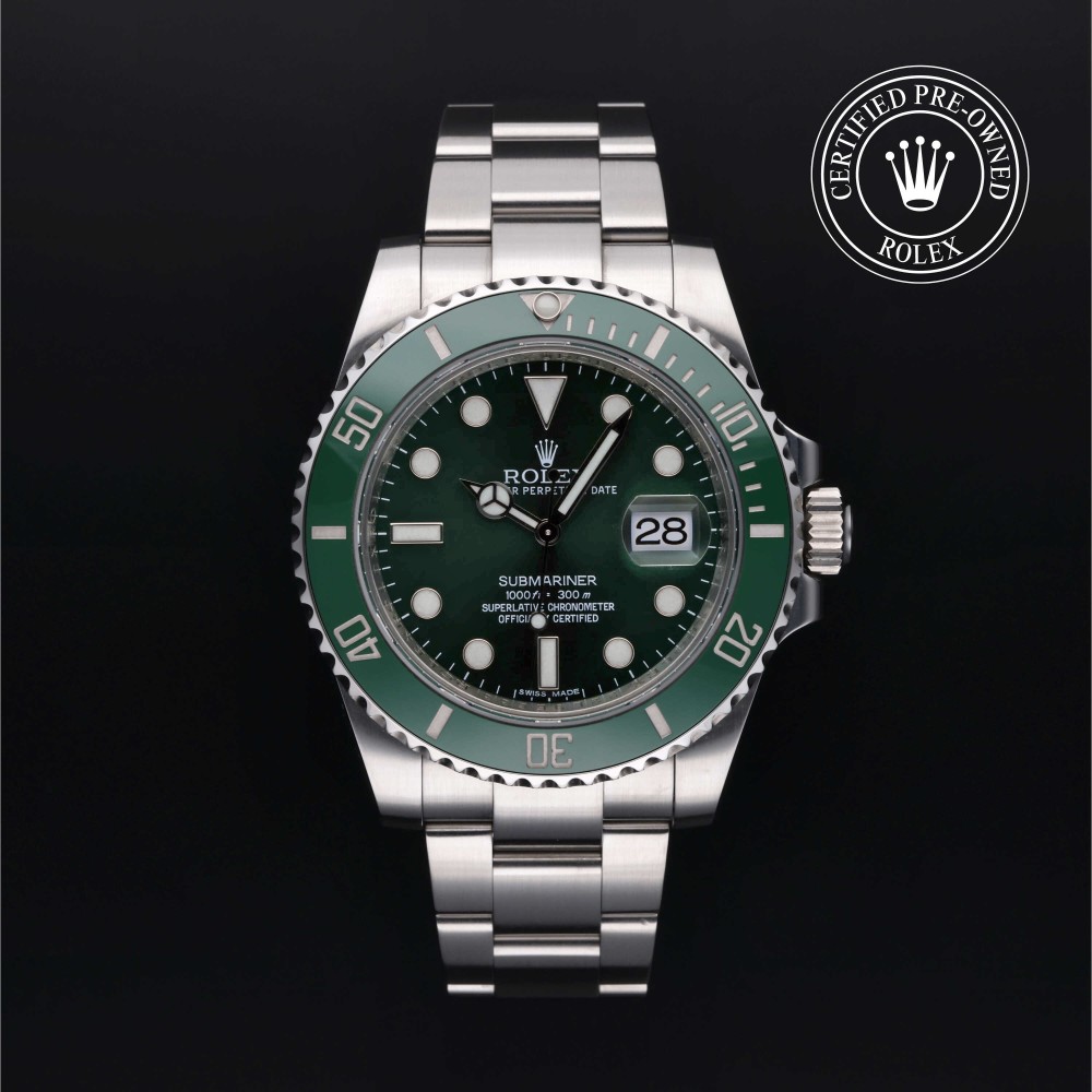rolex-certified-pre-owned-Submariner Date-40 mm-Oystersteel-2011-116610LV