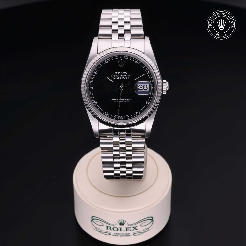 rolex-certified-pre-owned-Datejust-36 mm-White Rolesor-1988-M16234-0042
