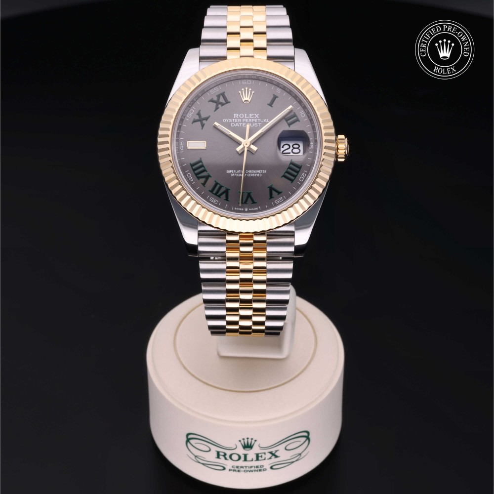 rolex-certified-pre-owned-Datejust-41 mm-Yellow Rolesor-2020-M126333-0020
