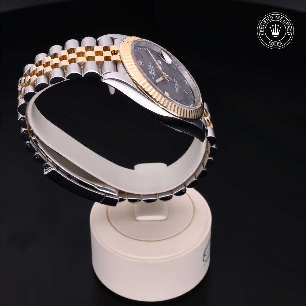 rolex-certified-pre-owned-Datejust-41 mm-Yellow Rolesor-2020-M126333-0020