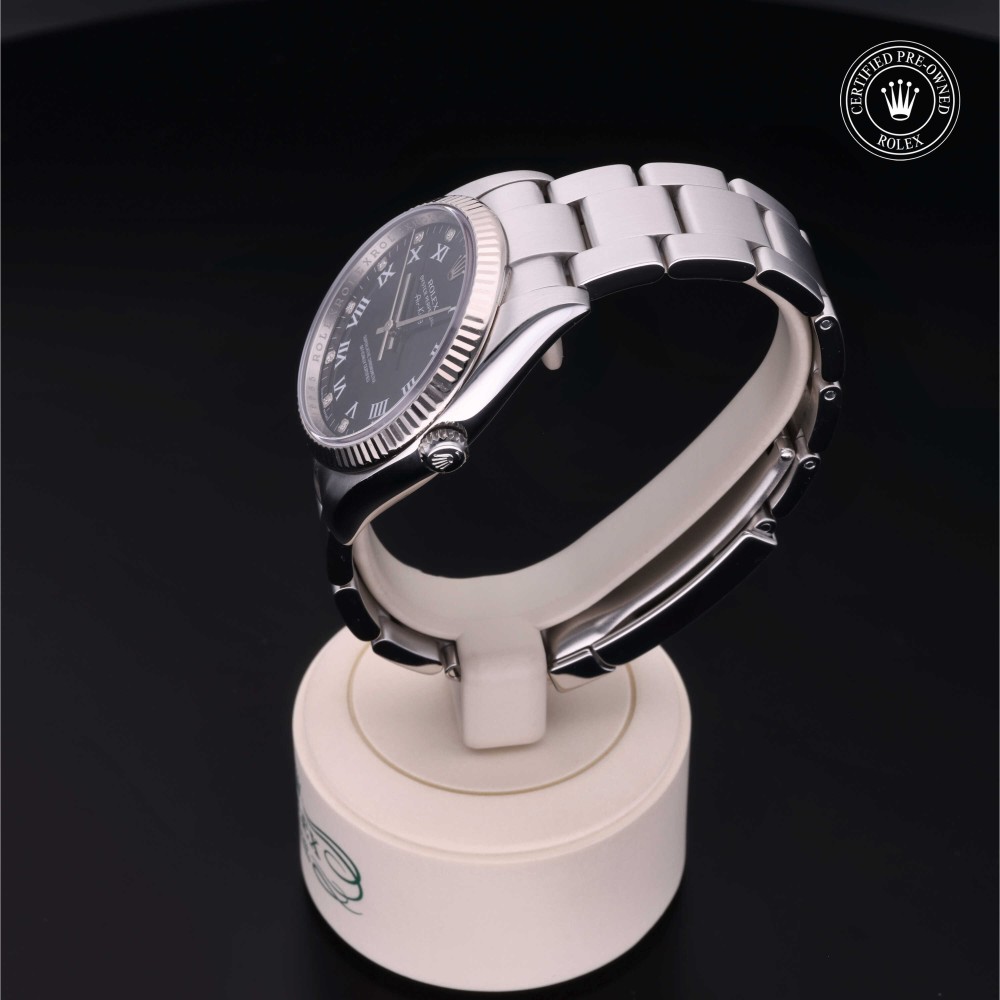 rolex-certified-pre-owned-Air-King-34 mm-White Rolesor-2012-M114234-0007