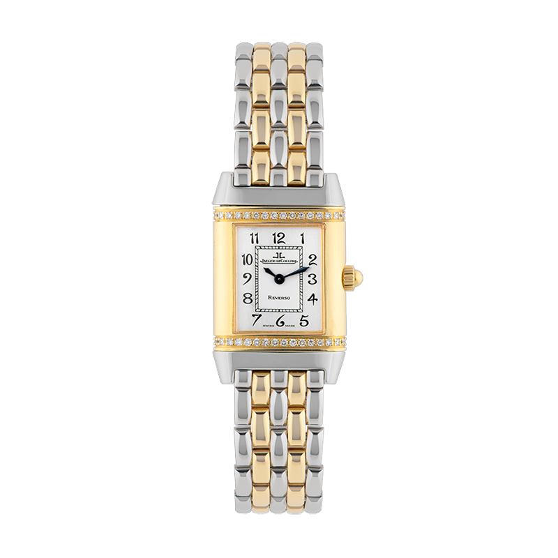 Jaeger-LeCoultre, Reverso Florale, Steel and Gold