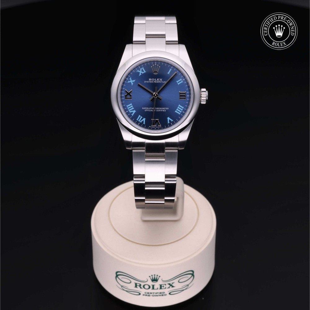 rolex-certified-pre-owned-Oyster Perpetual-31 mm-Oystersteel-2017-177200