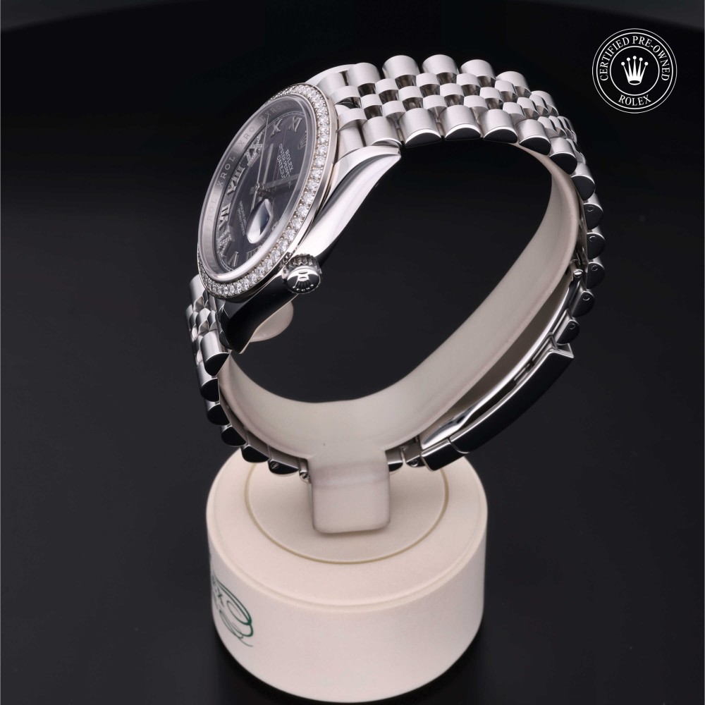 rolex-certified-pre-owned-Datejust-36 mm-White Rolesor-2020-126284RBR