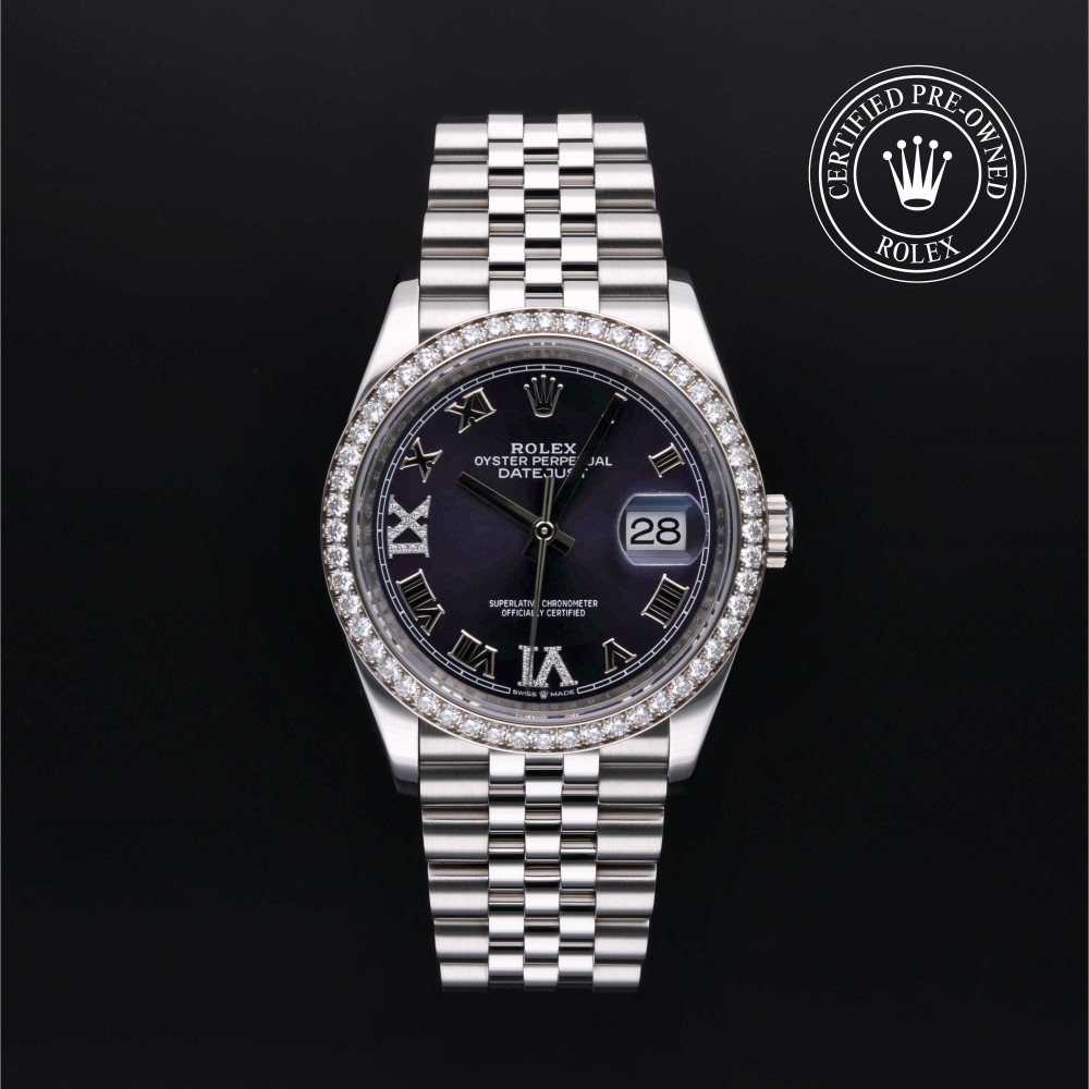 rolex-certified-pre-owned-Datejust-36 mm-White Rolesor-2020-126284RBR